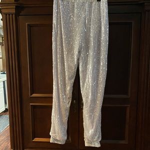 COPY - Sliver party pants size XL New